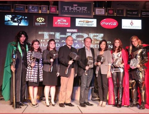 แถลงข่าวเปิดตัวภาพยนตร์เรื่อง Thor 2 โดย Major (2556)